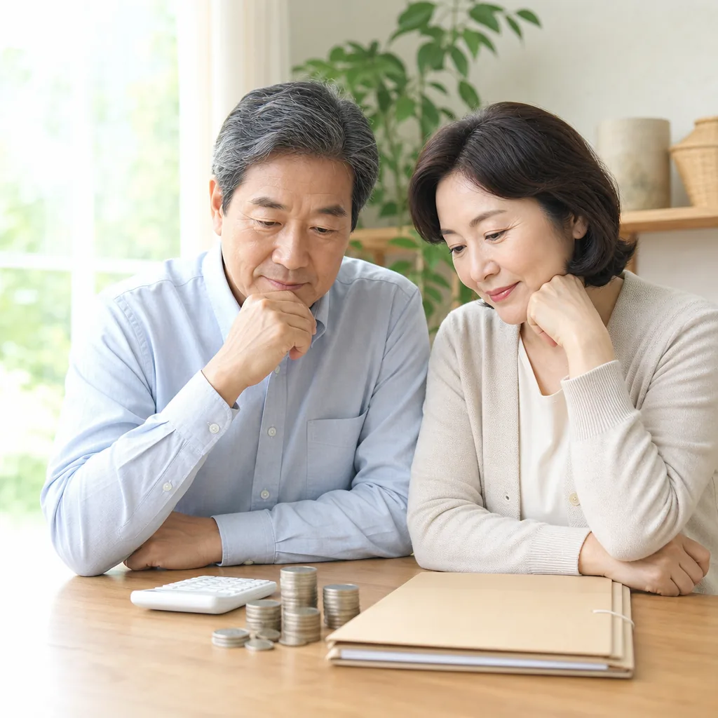 국민연금 조기수령 조건을 확인하는 은퇴 준비 상담 장면